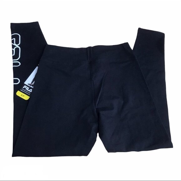 Fila Black and Red cotton tight leggings women in various Sizes - Picture 2 of 9